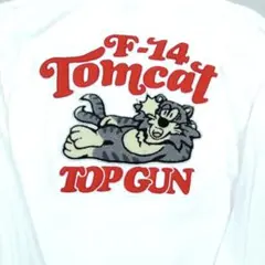 AVIREX　TOP GUN F-14 Tomcat 刺繍 ライトスウェットのサムネイル