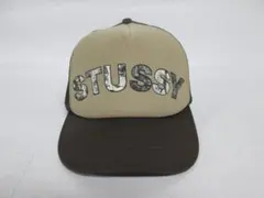 L92 ステューシー stussy 00s メッシュキャップ 帽子 ブラウンのサムネイル