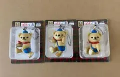 ぽすくま ストラップ 3個セット