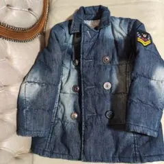 DOUBLE.B デニム綿入りジャケット 110サイズ