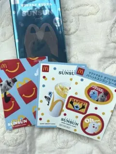 マクドナルド　パペットスンスン シール