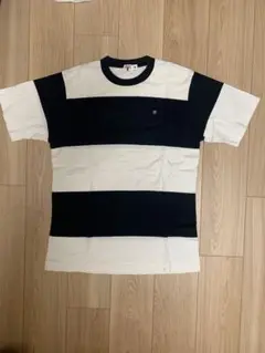 BABY MILO ストライプ Tシャツ M 黒/白