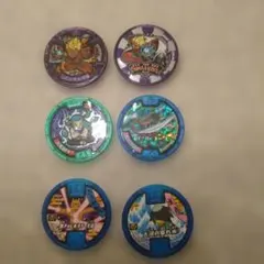 妖怪ウォッチ　メダル6枚
