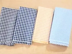 *【生地】ギンガムチェック柄　　４カラー　各５０ｃｍ