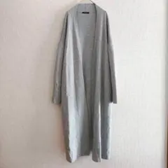 s0856【ジャーナルスタンダード】ロングカーディガン ウール混 羽織 アウター