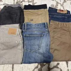 メンズ ズボンまとめ売りLee, アーバンリサーチ SHIPS パンツセット