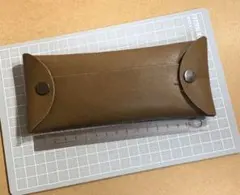 レザーペンケース　(ハンドメイド)