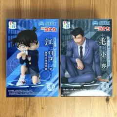 名探偵コナン ちょこのせプレミアムフィギュア 江戸川コナン&毛利小五郎セット
