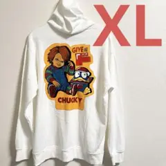 【新品未使用】タグ付き　チャッキー×ドン・キホーテ　ドンペン　パーカー　黒XL