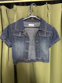 LIZ LISA ショート丈デニムジャケット Gジャン