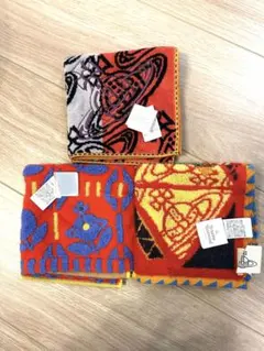 新品【Vivienne Westwood】タオルハンカチ 3点セット