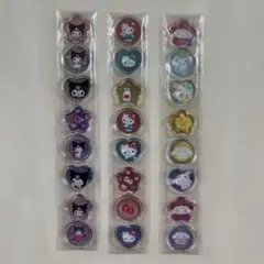 サンリオ おはじきふうシール おすそわけ キティ クロミ　シナモロール