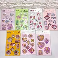 セリア ウォーターシール 7枚セット ディズニー オイスター ラプンツェル