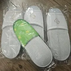 ディズニーホテル ミラコスタスリッパ 3足セットおまけの1足