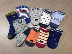 ミキハウス ダブルビー DOUBLE.B 靴下 13〜15cm【9足】