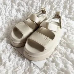 UGG 24cm Golden Glow スポーツサンダル Sea Salt