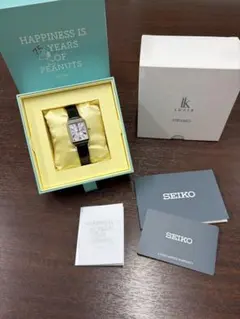 希少 SEIKO LUKIA ピーナッツ70周年記念モデル スヌーピー - メルカリ