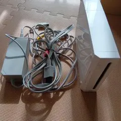 Wii 本体 ホワイト 電源アダプター付き