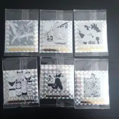 ドラゴンボール 40周年記念 シールウエハース2 6枚セット