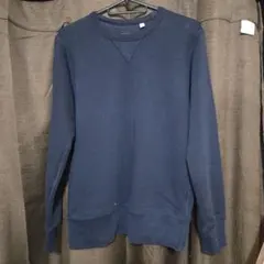 さ*ん様 ユニクロ　UNIQLO　トレーナー　スウェット　長袖　紺色　ネイビー
