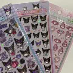 【正規品】ボンボンドロップシール　クロミ&マイメロディセット