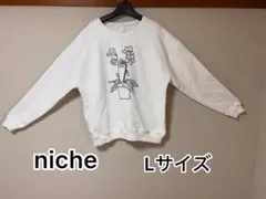 niche スウェット　花刺繍のサムネイル
