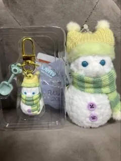 オルメル シークレットオブスノーウィーデイ　チャーム・ぬいぐるみチャーム　2点