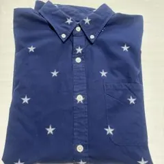 BEAMS スター柄 長袖シャツ M