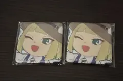 ツイステ　アニメーションスクエア缶バッジ　ルーク・ハント　2点