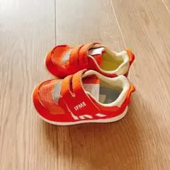 IFME オレンジ ベビーシューズ 13.5㎝
