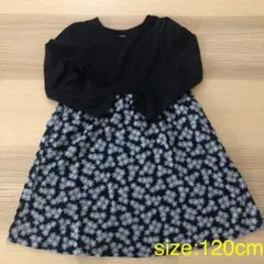 UNIQLO ユニクロ　花柄　ワンピース　120