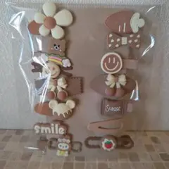 可愛いヘアピン14個セット C まとめ買いで10%割引き！