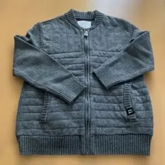 ZARA グレー ジップアップジャケット 130㎝ぐらい