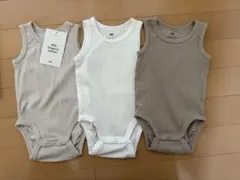 H&M オーガニックコットンタンクトップ 3枚セット