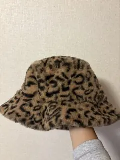 misa レオパード柄 バケットハット