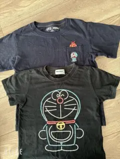ドラえもん Tシャツ 2枚セット 120cm ユニクロ