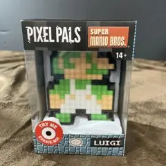 ルイージ PIXEL PALS フィギュア 光るLEDライト付