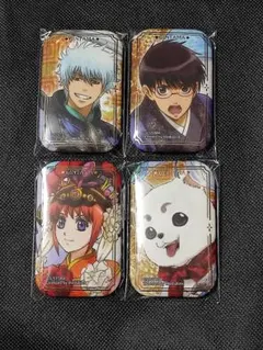 銀魂　缶バッジ 坂田銀時 志村新八 神楽 定春 万事屋 レア 希少