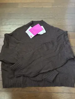 2PINK ブラウン 長袖ニット Mのサムネイル