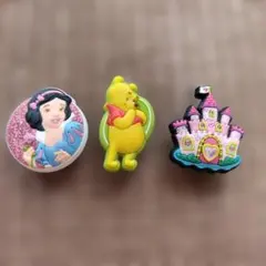 ディズニー等 Jibbitz 3個セット