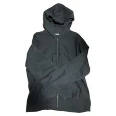 GU　ヘビーウェイトスウェットフルジップパーカー　ブラック　XL