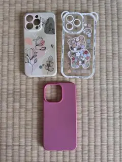 iPhone13Pro用ケース 3点セット／バラ売り可