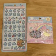 【正規品】ハンギョドンボンボンドロップシールミニ キキララクリスタルシールセット