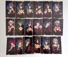 悪魔執事と黒い猫　あくねこ　クリスマスチェキ風カード　コンプリート