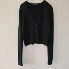 BRAND MELVILLE ブランディーメルブル ブラック カーディガン F