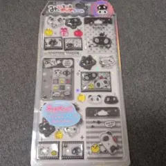みにちゅあポップシール モノトーンパンダ