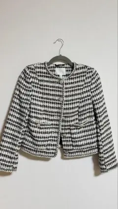 H&Mノーカラージャケット SZ S