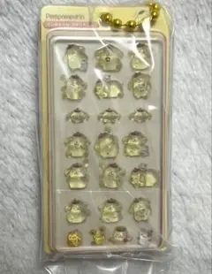 ボンボンドロップシール　ミニチュアチャーム　ポムポムプリン　サンリオ　ガチャ