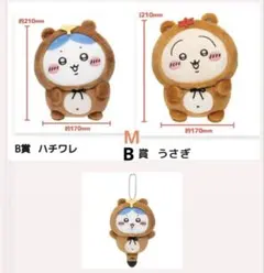 【やす様専用】ちいかわ　たぬきだもんくじ　3点セット