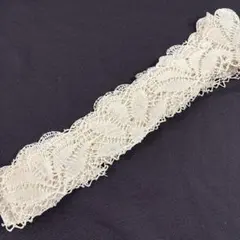イギリスVintage 薔薇モチーフ 裾カットワーク刺繍 間仕切りカーテン